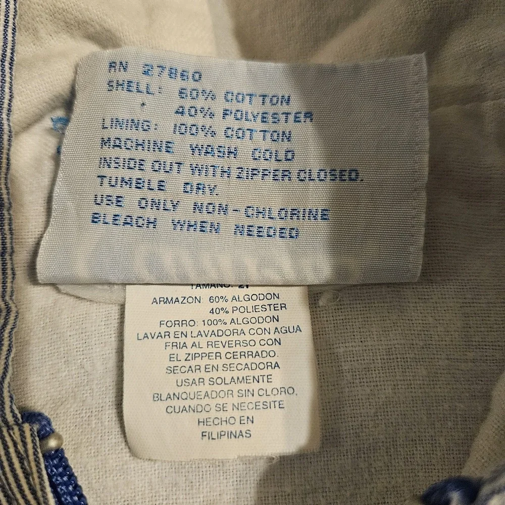 Vintage Carter's Outerwear Lined Sailboat Jacket Coat Size 2T Toddler Y2K 90s